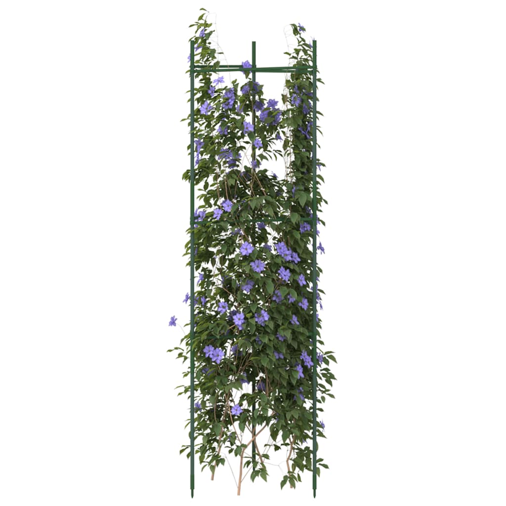 Suport pentru roșii, 4 buc., 116 cm, oțel și PP GartenMobel Dekor