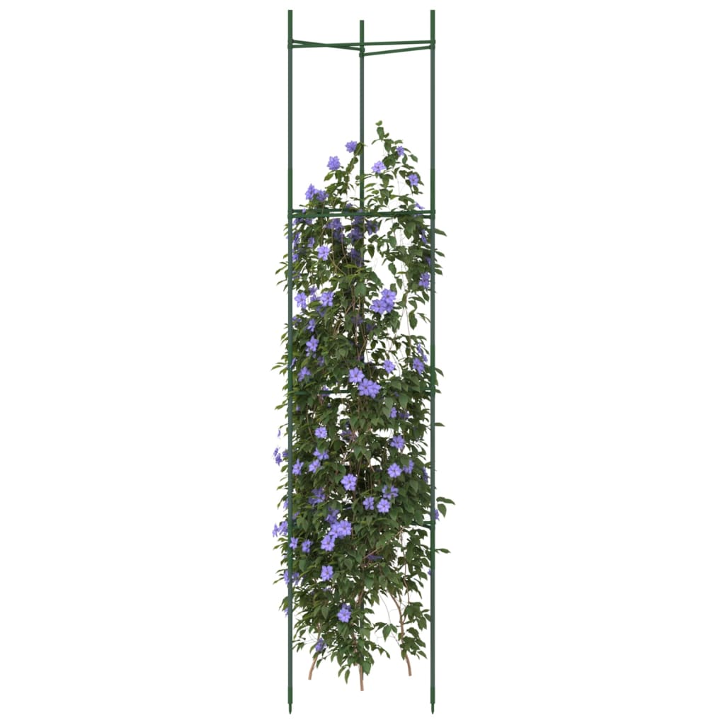 Suport pentru roșii, 8 buc., 154 cm, oțel și PP GartenMobel Dekor