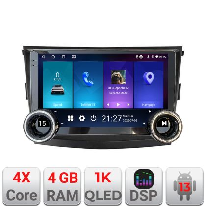 Navigatie  SsangYong Tivoli 2015-2019 Edotec  4+64 10.5 inch Incell 1K android Wifi 5Ghz gps internet  Kit-tivoli2015 CarStore Technology