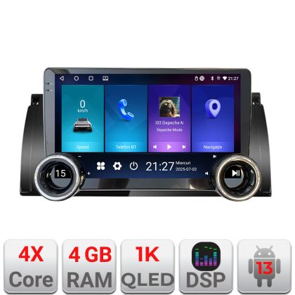 Navigatie BMW E39 si E53 Kit-082 Edotec  4+64 10.5 inch Incell 1K android Wifi 5Ghz gps internet CarStore Technology
