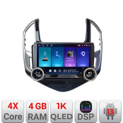 Navigatie Chevrolet Cruze 2013-Kit-1267 Edotec  4+64 10.5 inch Incell 1K android Wifi 5Ghz gps internet CarStore Technology