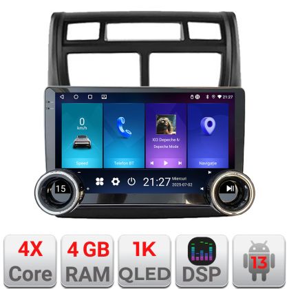 Navigatie Kia Sportage 2007-2013 Kit-023 Edotec  4+64 10.5 inch Incell 1K android Wifi 5Ghz gps internet CarStore Technology