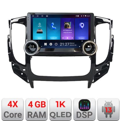 Navigatie Mitsubishi L200 2014-2020 Kit-1094 Edotec  4+64 10.5 inch Incell 1K android Wifi 5Ghz gps internet CarStore Technology