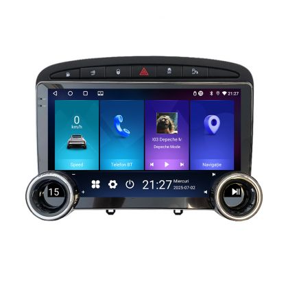 Navigatie Peugeot 308 Kit-038 Edotec  4+64 10.5 inch Incell 1K android Wifi 5Ghz gps internet CarStore Technology