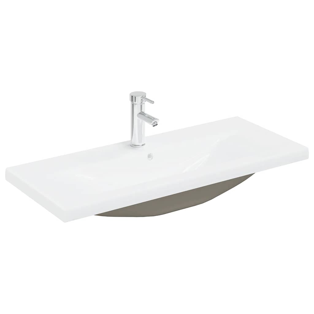 Set mobilier de baie, 3 piese, stejar sonoma, lemn prelucrat GartenMobel Dekor