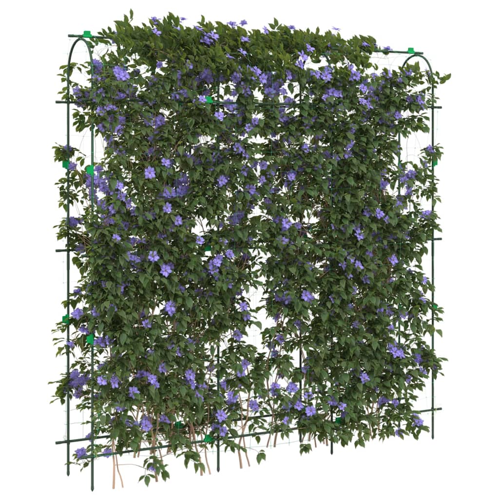 Spaliere de grădină plante cățărătoare 3 buc. oțel, cu cadru U GartenMobel Dekor