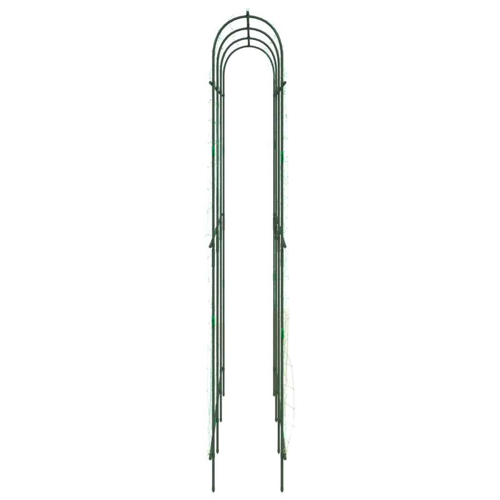 Spaliere de grădină plante cățărătoare 3 buc. oțel, cu cadru U GartenMobel Dekor
