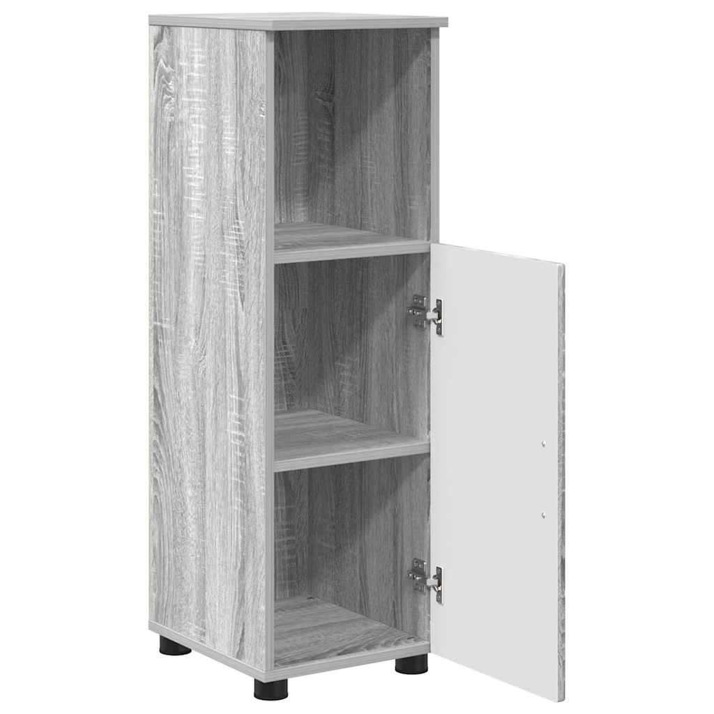 Set de mobilier pentru baie 3 pcs sonoma gri 76.5 x 35 x 64 cm GartenMobel Dekor