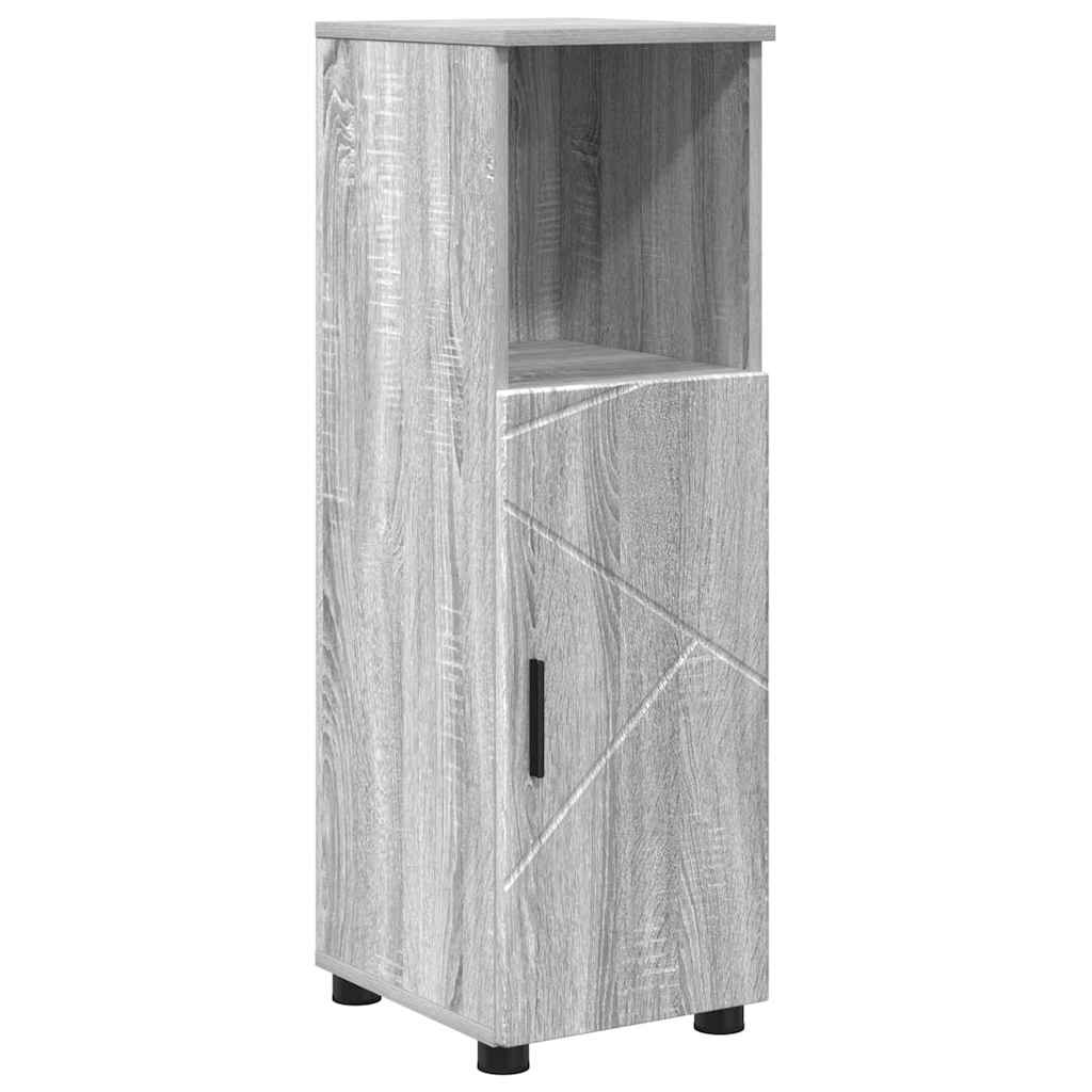 Set de mobilier pentru baie 4 pcs sonoma gri 30 x 35 x 192 cm GartenMobel Dekor
