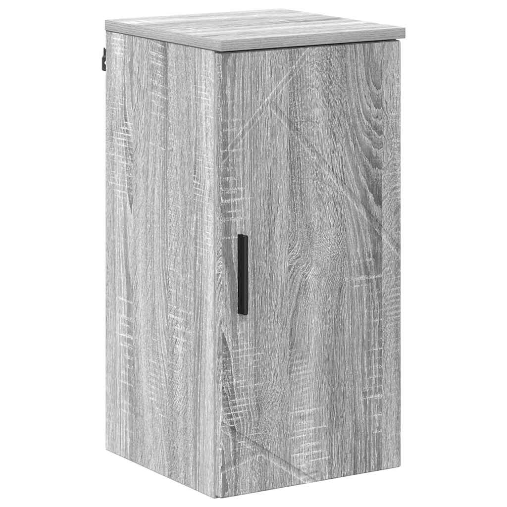Set de mobilier pentru baie 5 pcs sonoma gri 30 x 35 x 192 cm GartenMobel Dekor