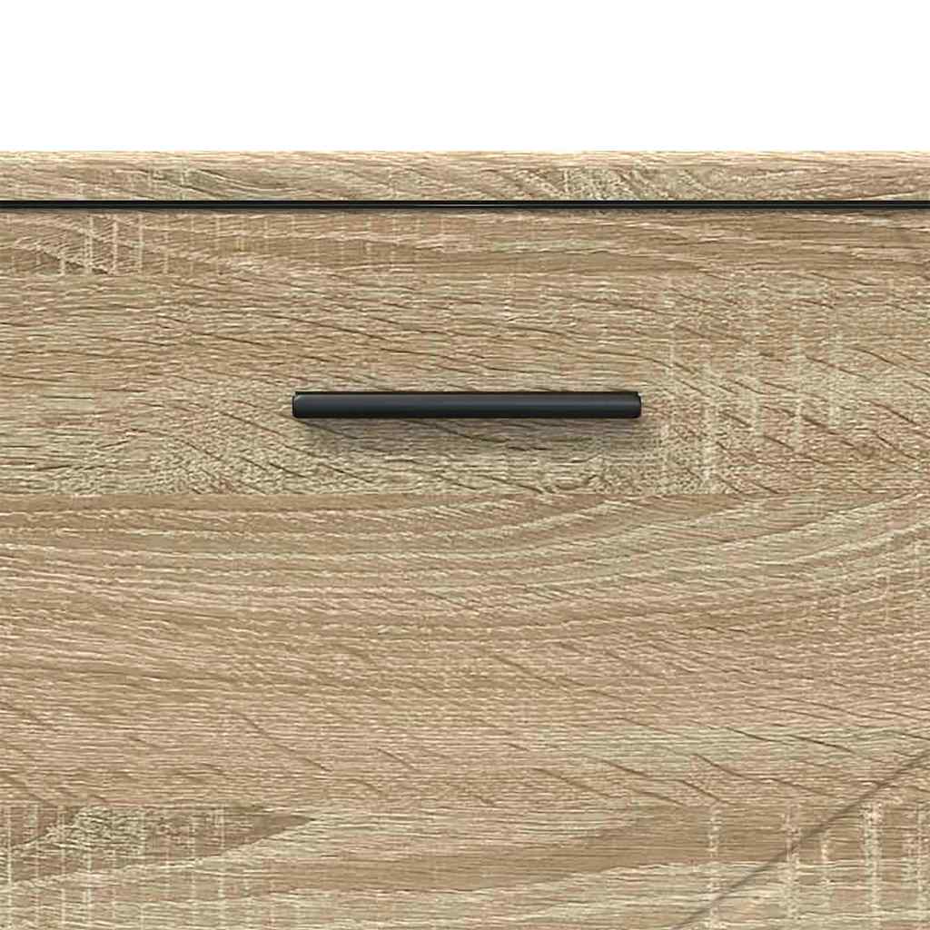 Set de mobilier pentru baie cu sertar 3 pcs Stejar sonoma GartenMobel Dekor