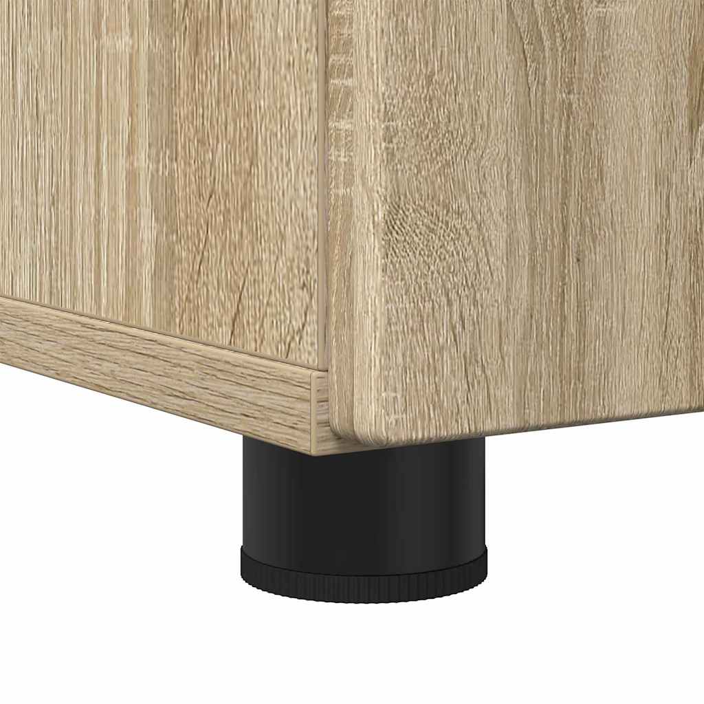 Set de mobilier pentru baie cu sertar 3 pcs Stejar sonoma GartenMobel Dekor