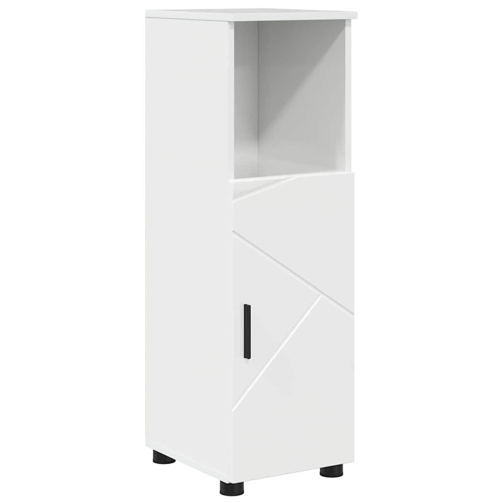Set de mobilier pentru baie cu sertar 4 pcs Alb foarte lucios GartenMobel Dekor