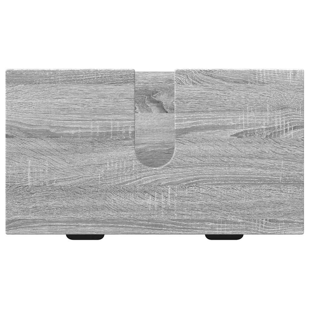 Set de mobilier pentru baie 2 pcs sonoma gri 39.5 x 36 x 88 cm GartenMobel Dekor