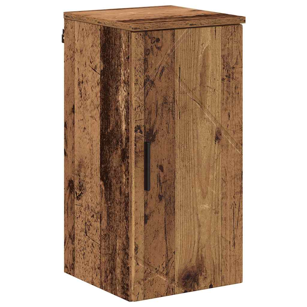 Set de mobilier pentru baie 5 pcs Lemn vechi 30 x 35 x 192 cm GartenMobel Dekor