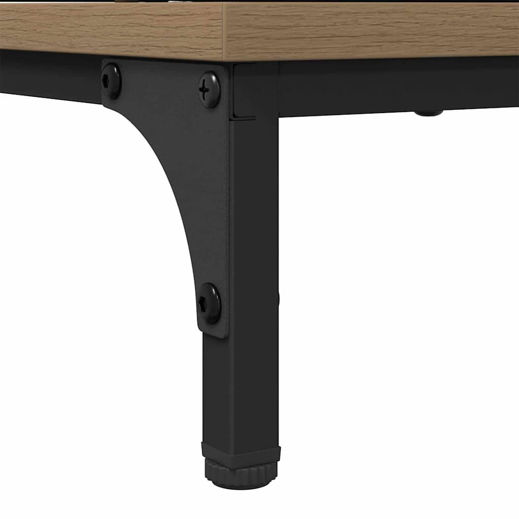 Set de mobilier pentru baie cu sertar 2 pcs stejar artizanal GartenMobel Dekor