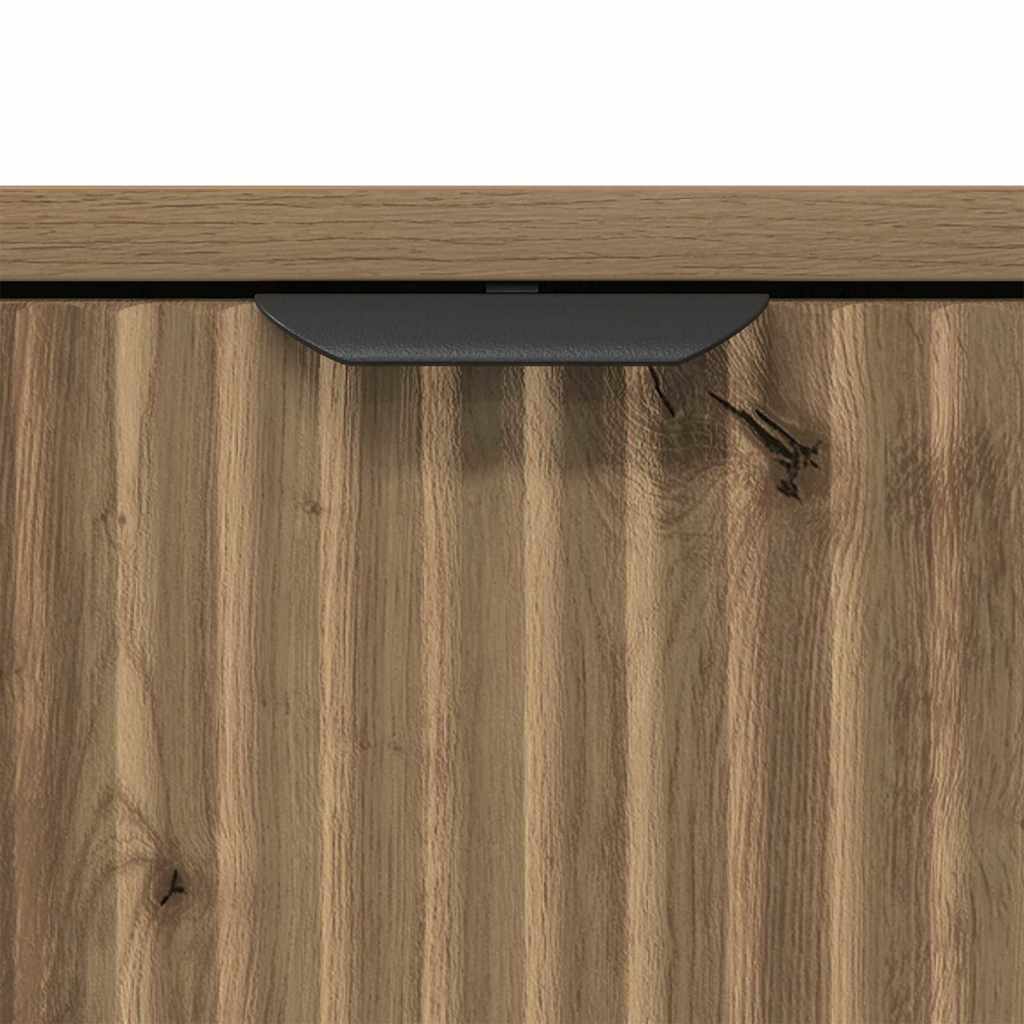 Set de mobilier pentru baie cu sertar 2 pcs stejar artizanal GartenMobel Dekor