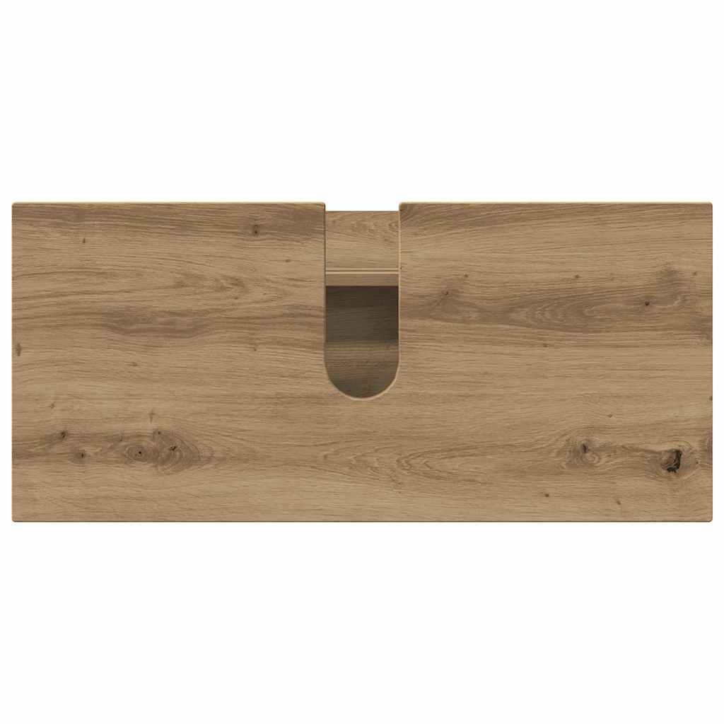 Set de mobilier pentru baie cu sertar 5 pcs stejar artizanal GartenMobel Dekor