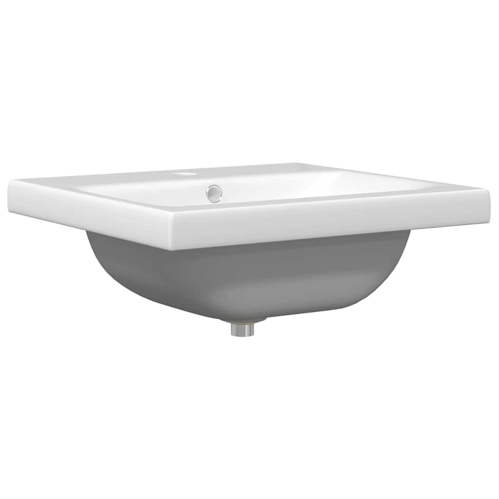 Set de mobilier pentru baie 3 pcs Stejar Artisan și Alb Mediu GartenMobel Dekor