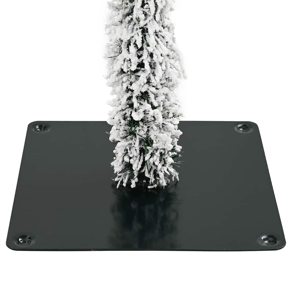 Brad de Crăciun artificial Alb 210 cm PE GartenMobel Dekor