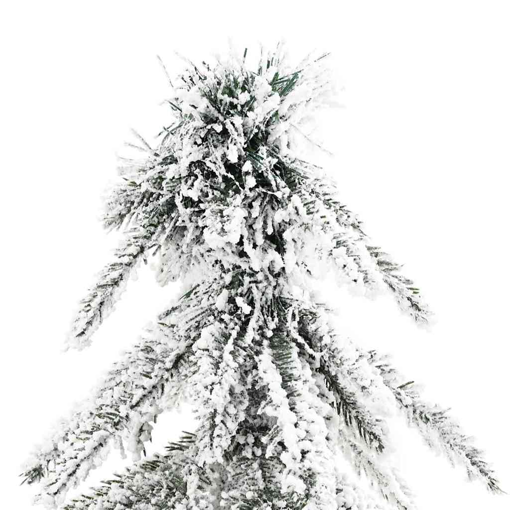 Brad de Crăciun artificial Alb 210 cm PE GartenMobel Dekor