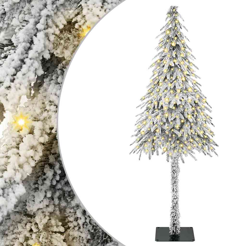 Brad de Crăciun artificial Alb 210 cm PE GartenMobel Dekor