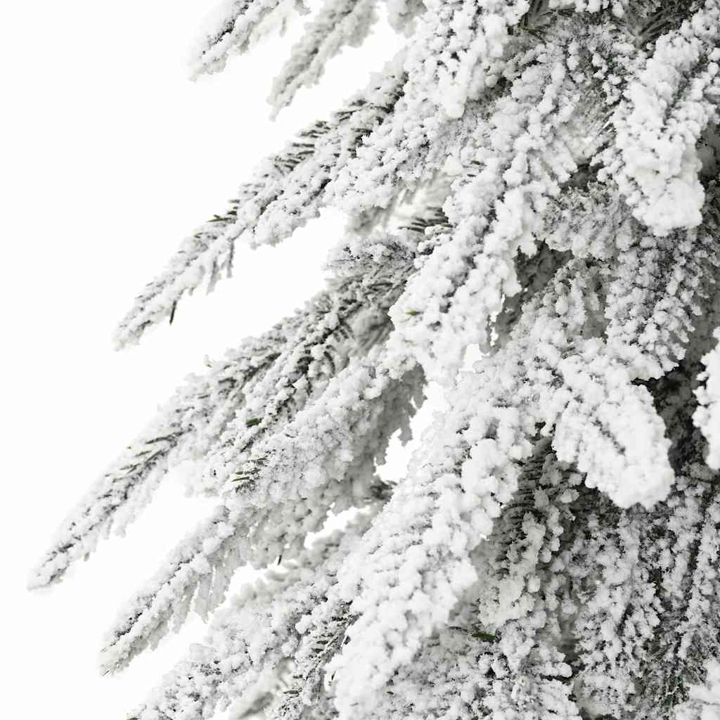 Brad de Crăciun artificial Alb 210 cm PE GartenMobel Dekor