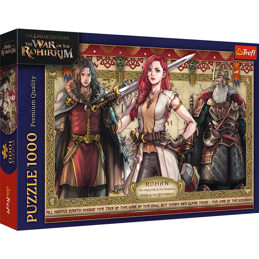 PUZZLE TREFL 1000 STAPANUL INELELOR RAZBOIUL ROHIRRIMILOR SuperHeroes ToysZone