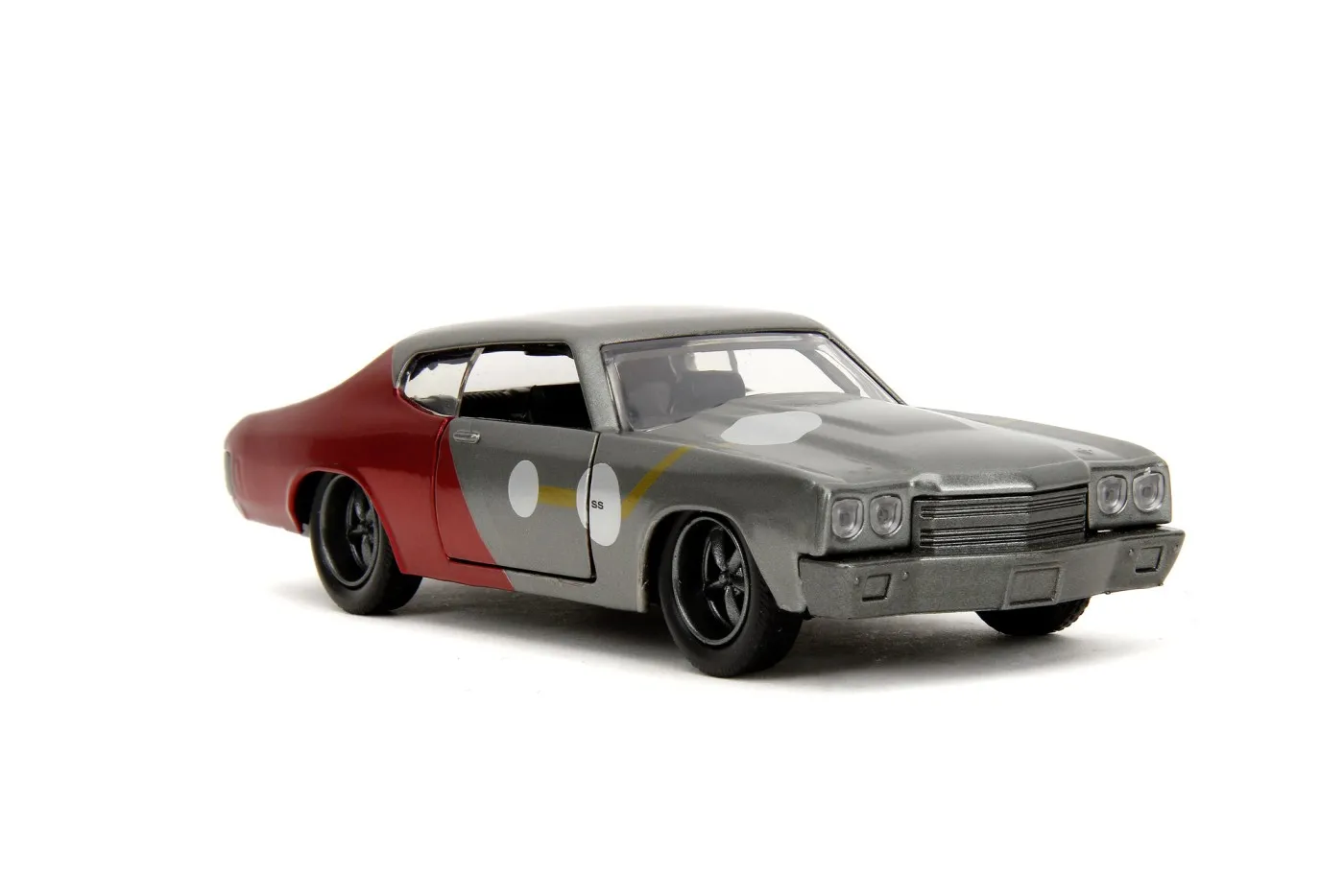 JADA MARVEL SET FIGURINA METALICA THOR SI MASINUTA CHEVY CHEVELLE SS SCARA 1 LA 32 SuperHeroes ToysZone