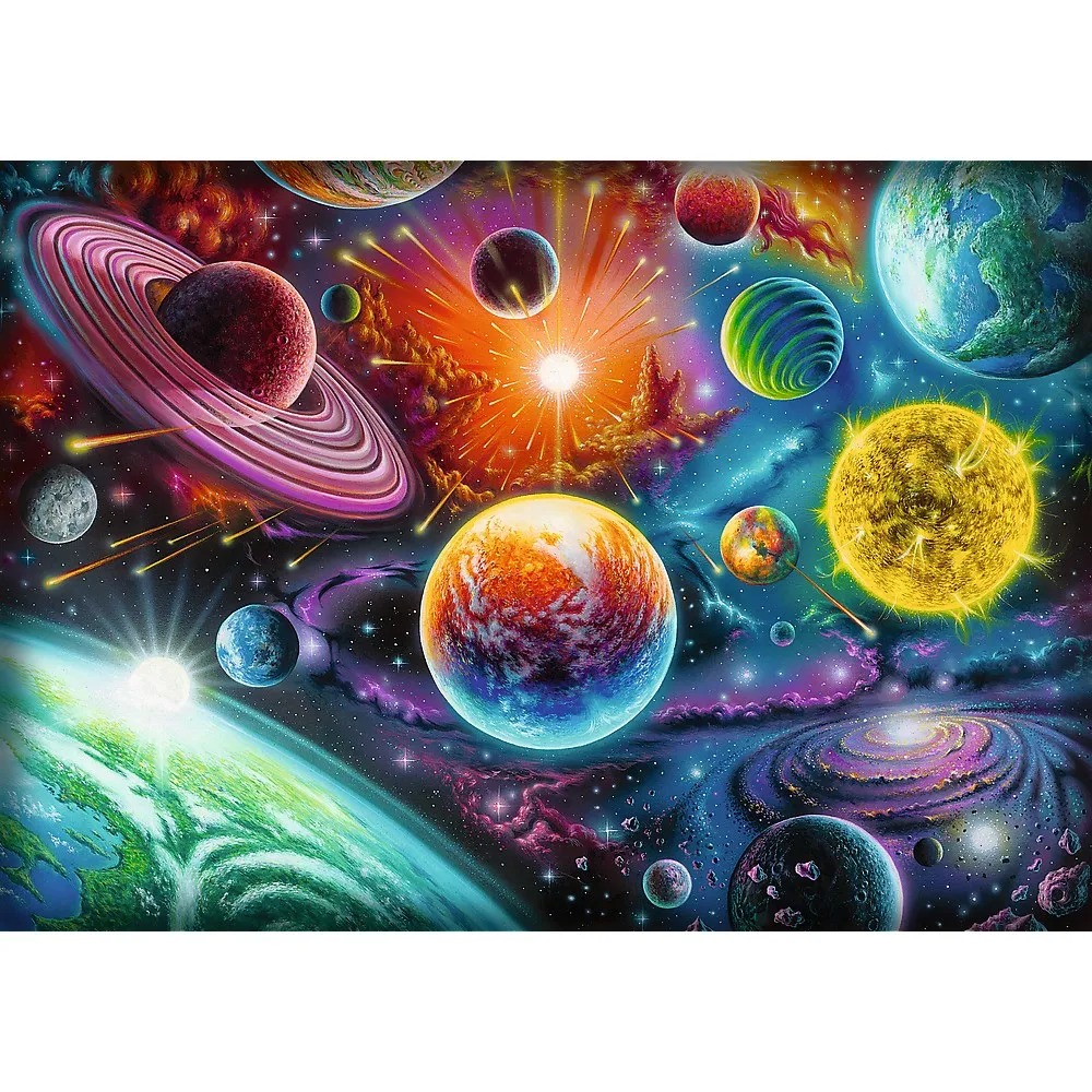 PUZZLE TREFL 1000 AVENTURA SPAȚIALĂ SuperHeroes ToysZone