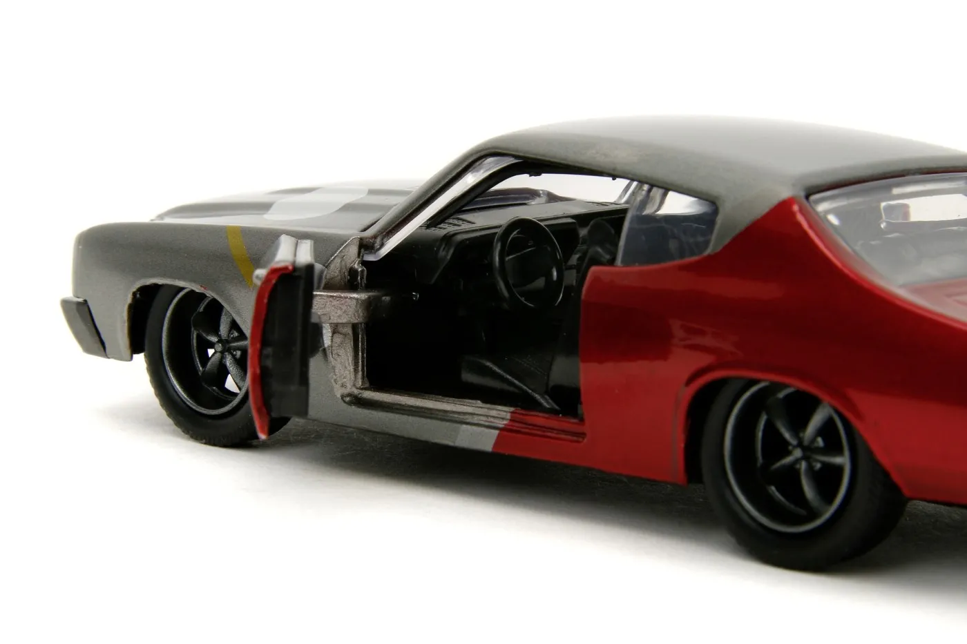 JADA MARVEL SET FIGURINA METALICA THOR SI MASINUTA CHEVY CHEVELLE SS SCARA 1 LA 32 SuperHeroes ToysZone