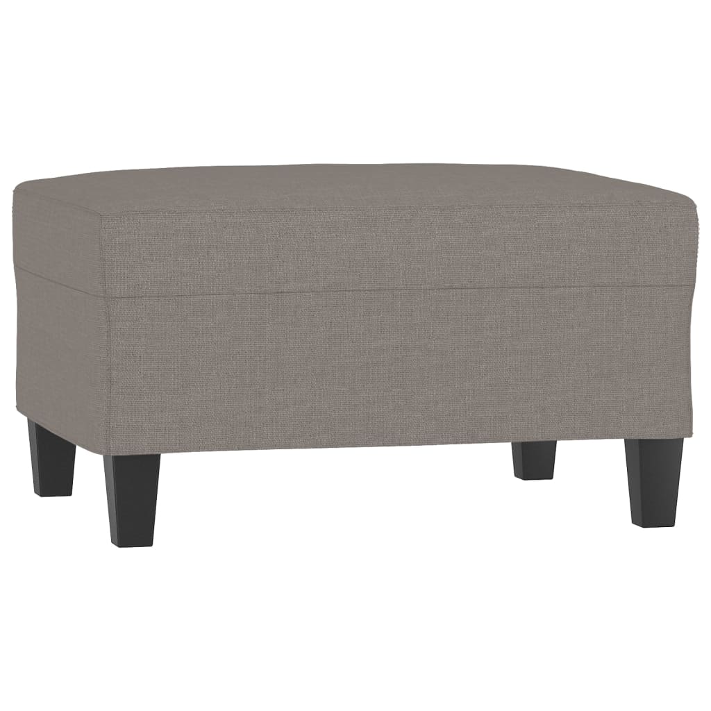 Set de canapele cu perne, 4 piese, gri taupe, textil GartenMobel Dekor