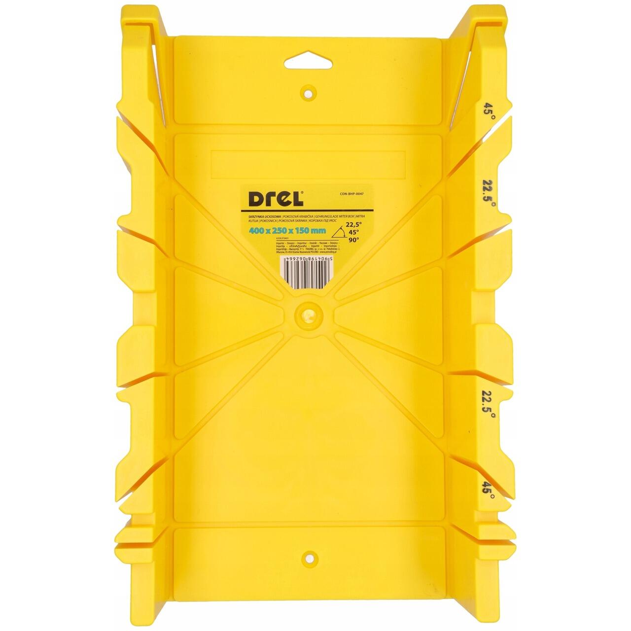 Suport plastic pentru taiat la unghi, 40x25x15 cm, Drel GartenVIP DiyLine