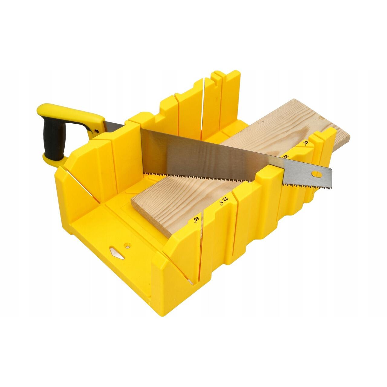 Suport plastic pentru taiat la unghi, 40x25x15 cm, Drel GartenVIP DiyLine