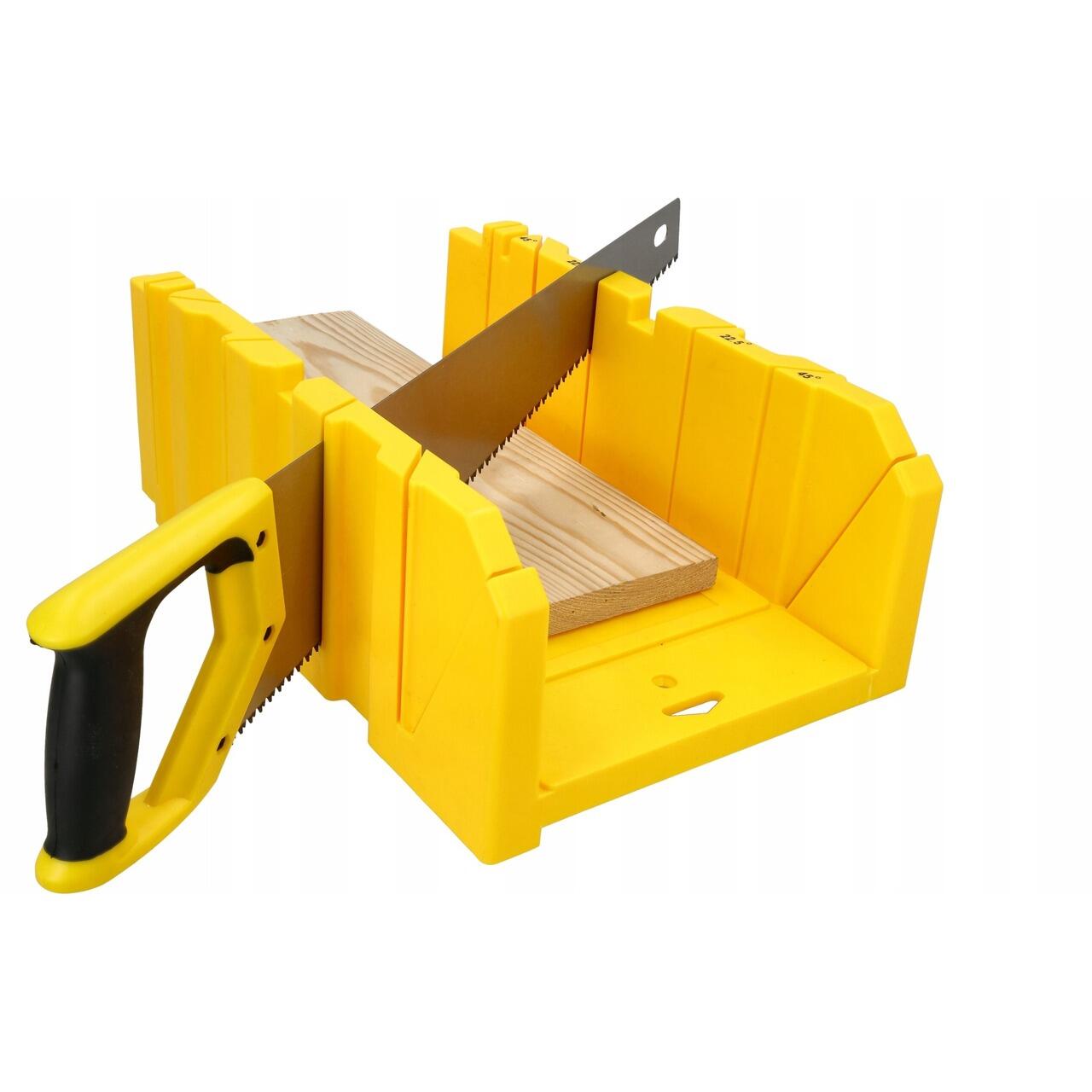 Suport plastic pentru taiat la unghi, 40x25x15 cm, Drel GartenVIP DiyLine