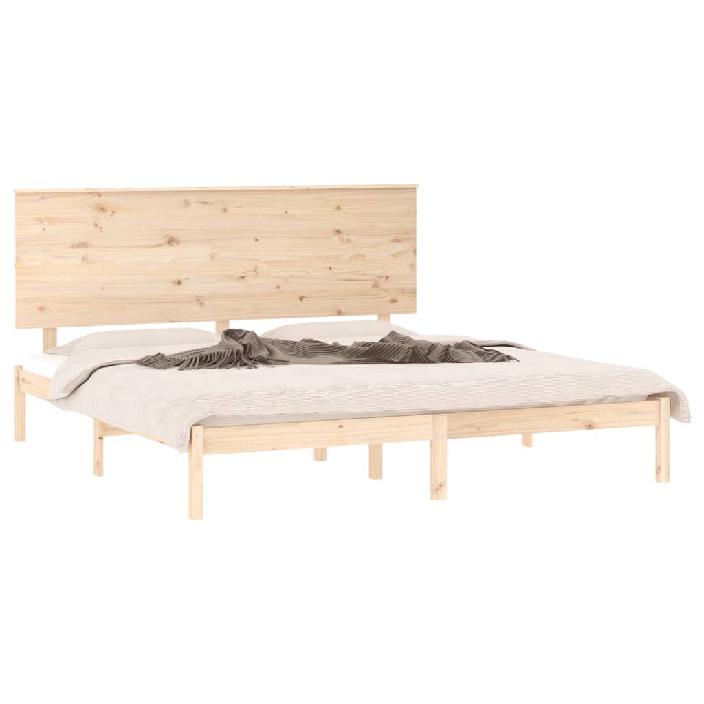Cadru de pat King Size, 150x200 cm, lemn masiv GartenMobel Dekor