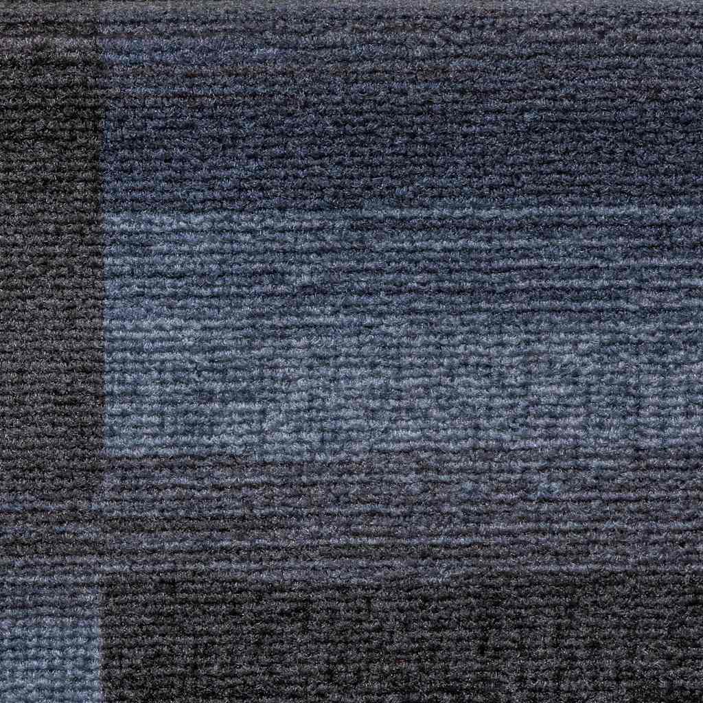 Covorașe scări autoadezive, 15 buc., negru și gri, 65x21x4 cm GartenMobel Dekor