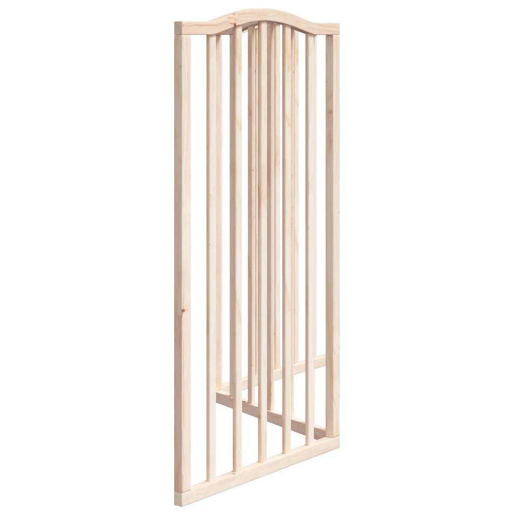 Poartă pentru câini pliabilă, 3 panouri, 150 cm, lemn de plop GartenMobel Dekor