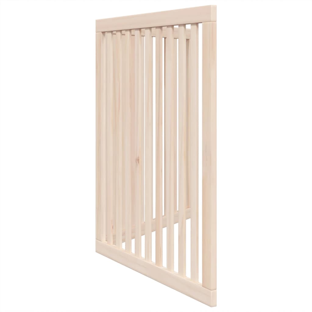 Poartă pentru câini pliabilă, 2 panouri, 160 cm, lemn de plop GartenMobel Dekor