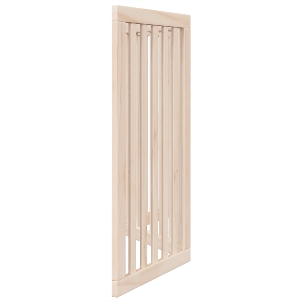 Poartă pentru câini pliabilă, 3 panouri, 150 cm, lemn de plop GartenMobel Dekor