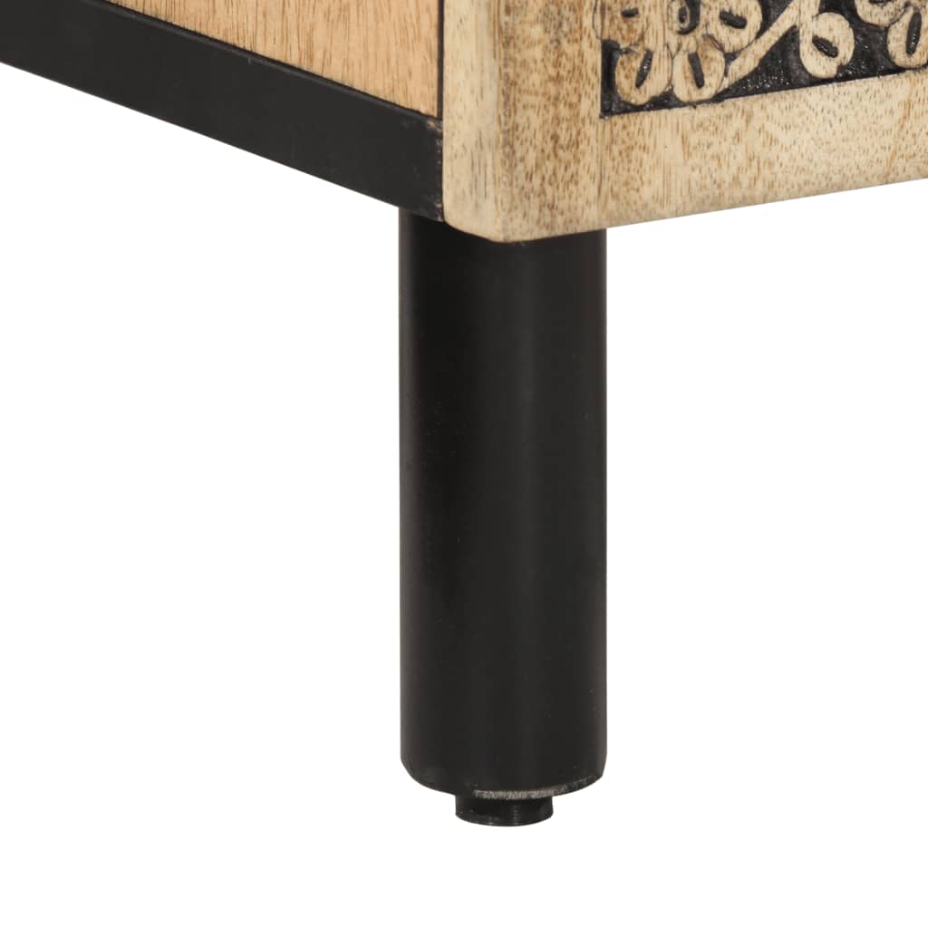 Dulap de baie, 38x33x58 cm, lemn masiv de mango GartenMobel Dekor