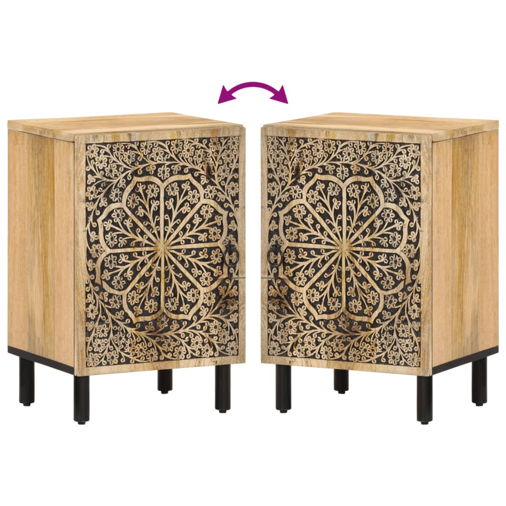 Dulap de baie, 38x33x58 cm, lemn masiv de mango GartenMobel Dekor