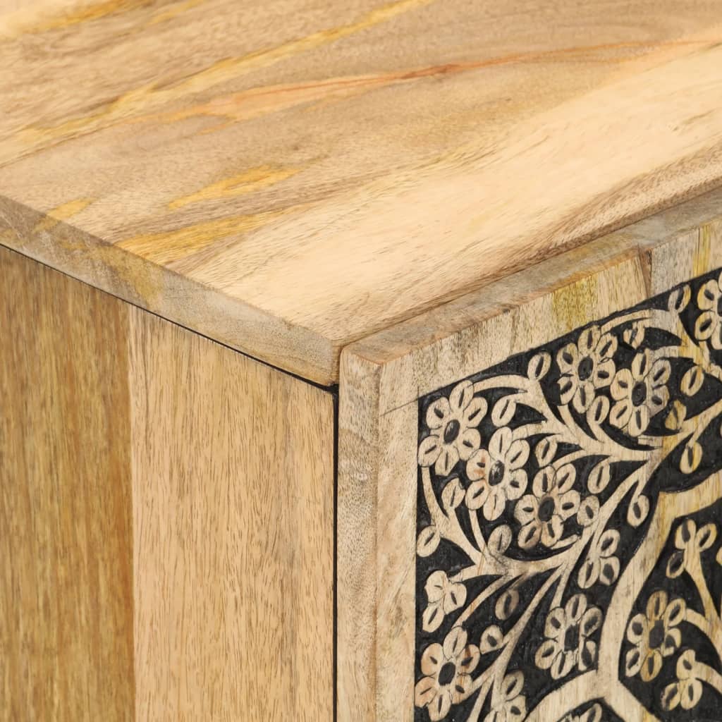 Dulap de baie, 38x33x58 cm, lemn masiv de mango GartenMobel Dekor