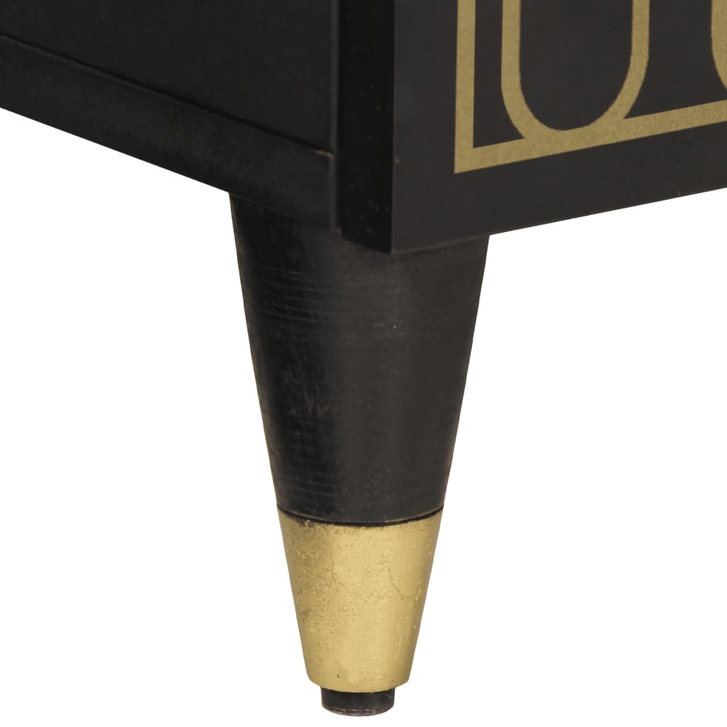 Dulap lateral, 60x33x75 cm, lemn masiv de mango GartenMobel Dekor