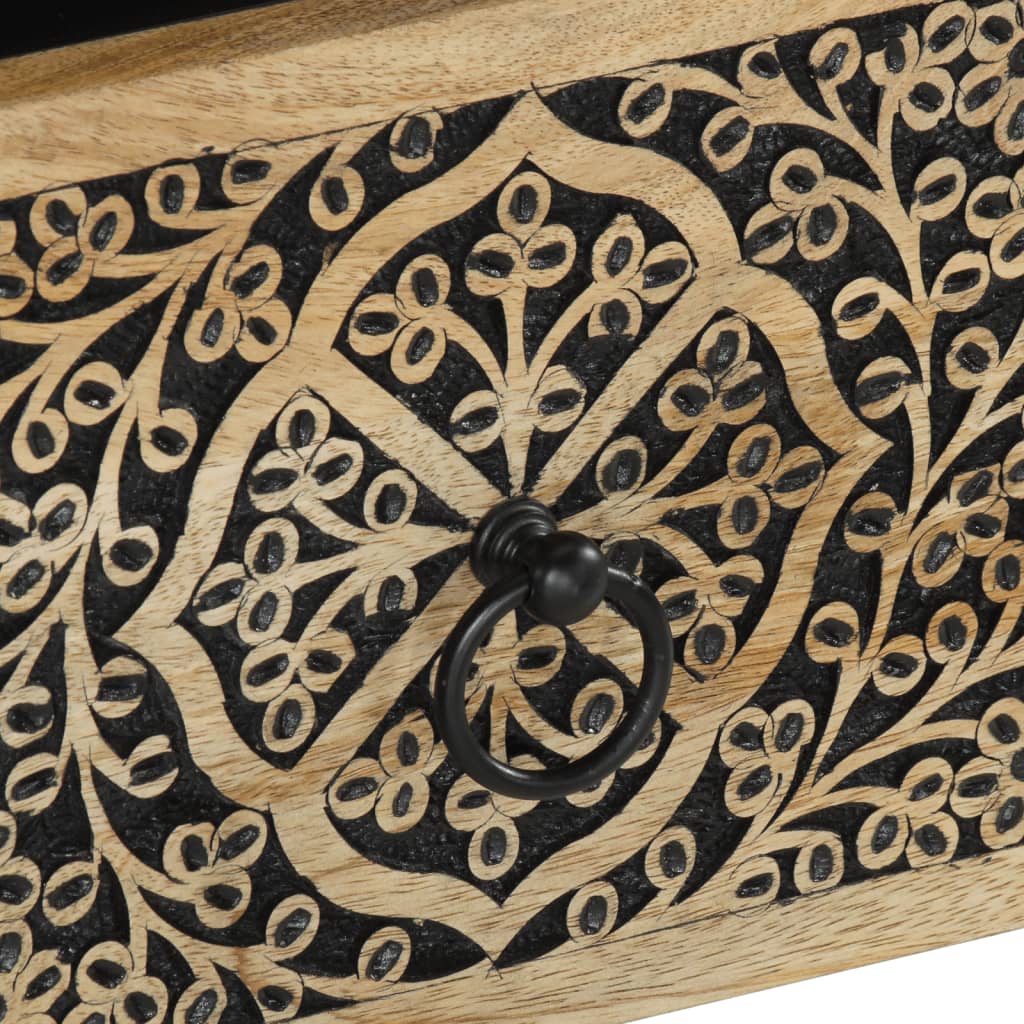 Noptiere, 2 buc., 40x33x46 cm, lemn masiv de acacia GartenMobel Dekor