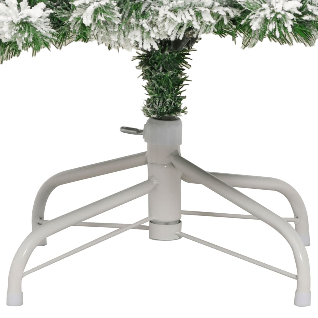 Brad de Crăciun artificial cu balamale și zăpadă pufoasă 240 cm GartenMobel Dekor