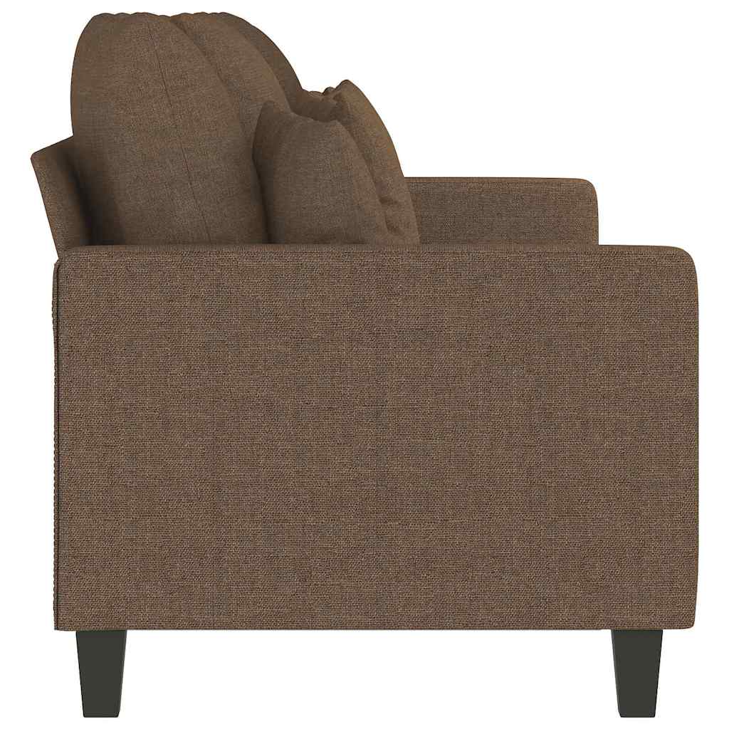 Canapea cu 3 locuri, maro, 180 cm, material textil GartenMobel Dekor