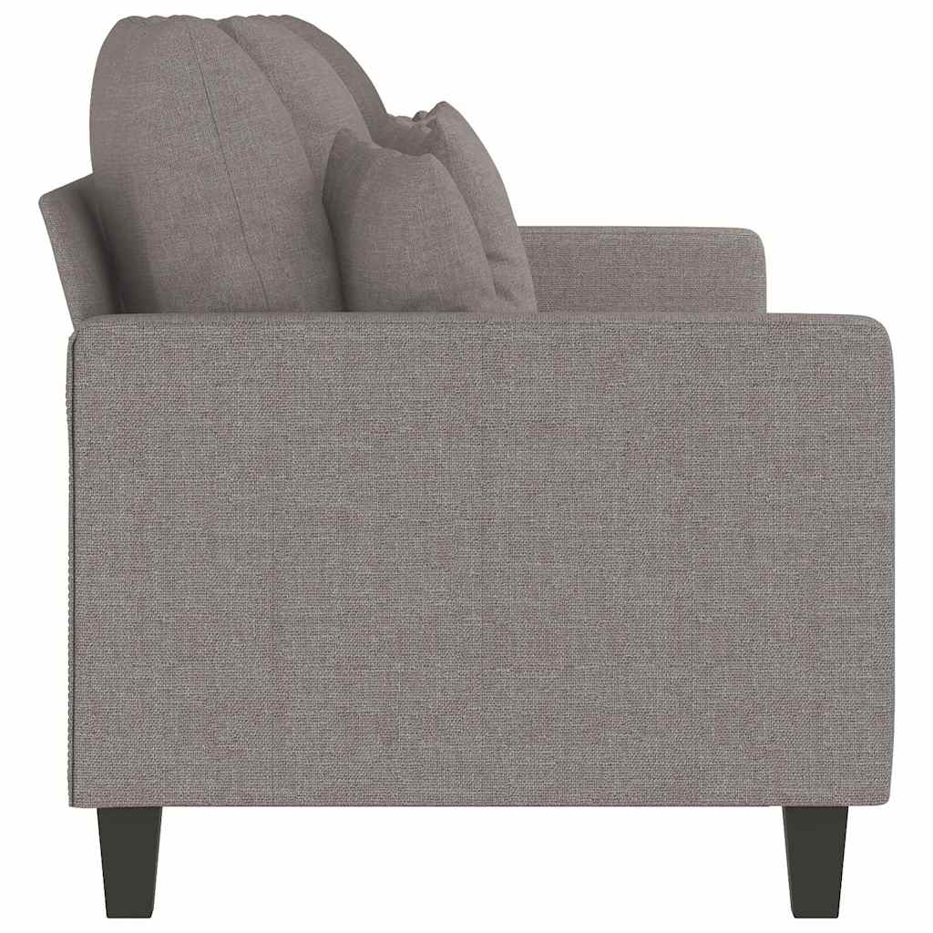 Canapea cu 3 locuri, taupe, 180 cm, material textil GartenMobel Dekor