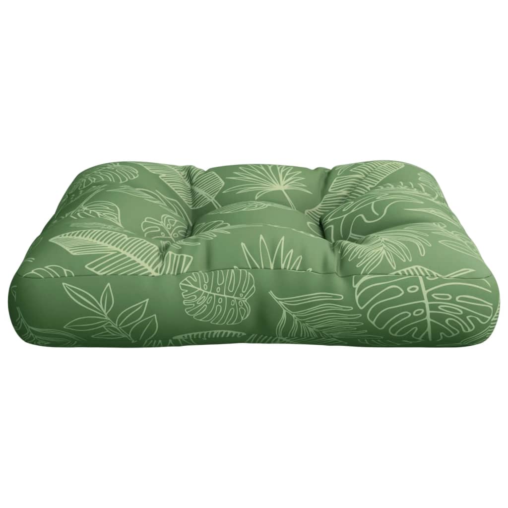 Pernă pentru paleți model frunze 60x61,5x10 cm, țesătură Oxford GartenMobel Dekor