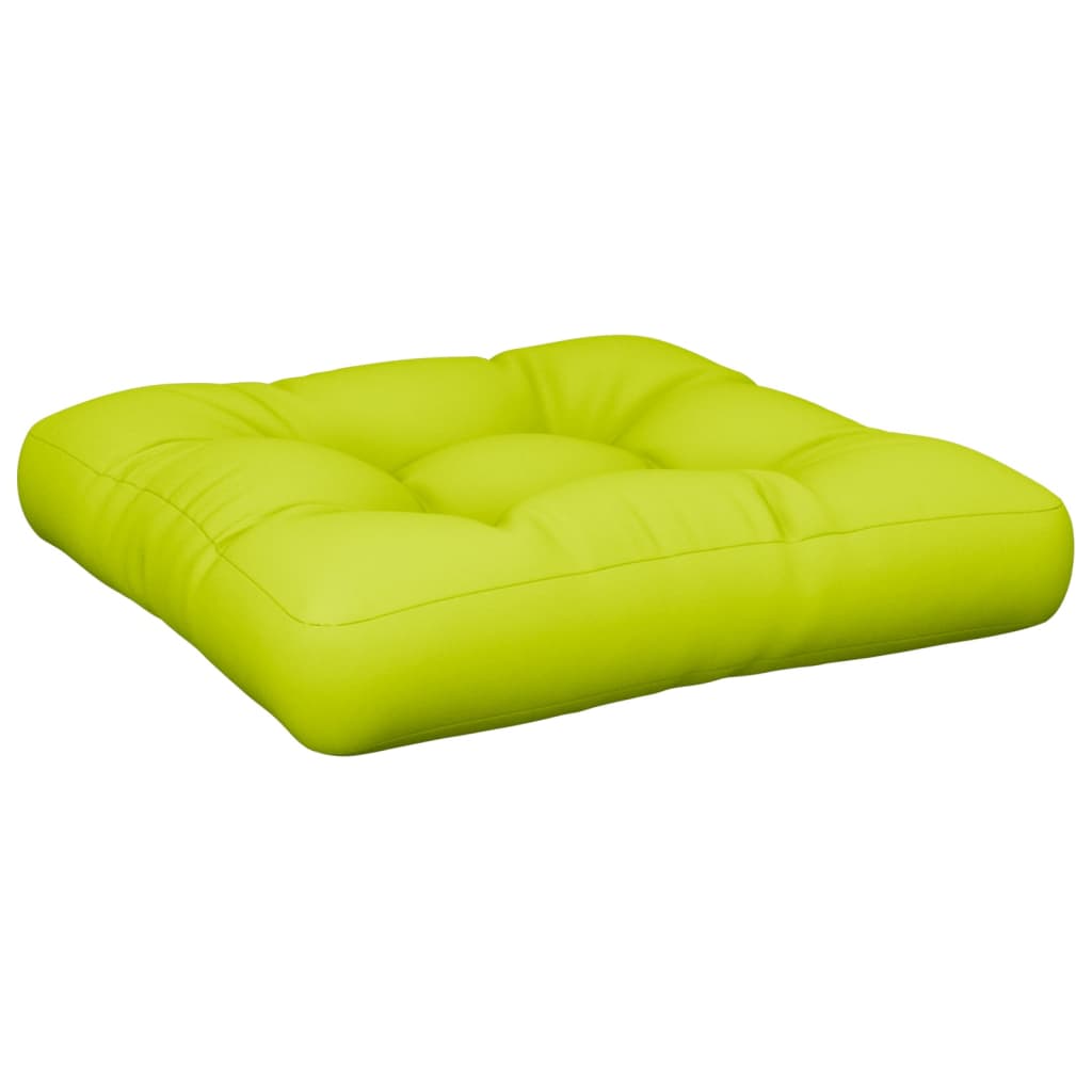 Perne de paleți, 2 buc, verde aprins, material textil GartenMobel Dekor